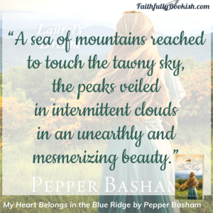My Heart Belongs in the Blue Ridge by Pepper Basham quote