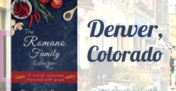 The Romano Family collection by Brandy Bruce: setting spotlight featuring Denver, Colorado on Faithfully Bookish