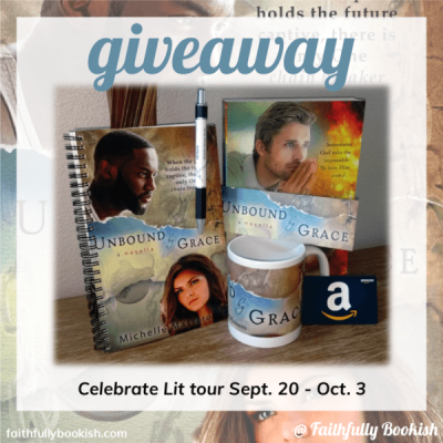 Michelle Massaro Celebrate Lit tour giveaway prize package on Faithfully Bookish
