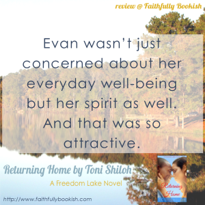 Returning Home by Toni Shiloh quote & review on Faithfully Bookish