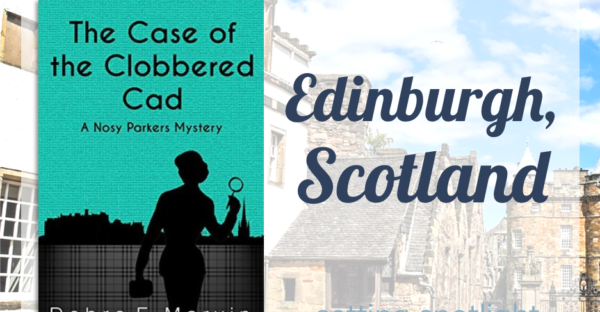 The Case of the Clobbered Cad by Debra E. Marvin setting spotlight + giveaway on Faithfully Bookish